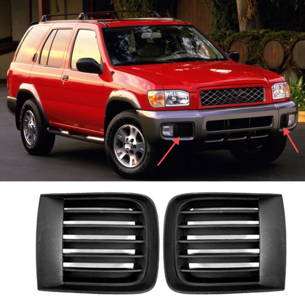 For1999-2004 Nissan Pathfinder R50 front bumper fog light decorative cover   62257-2W100/62256-2W100