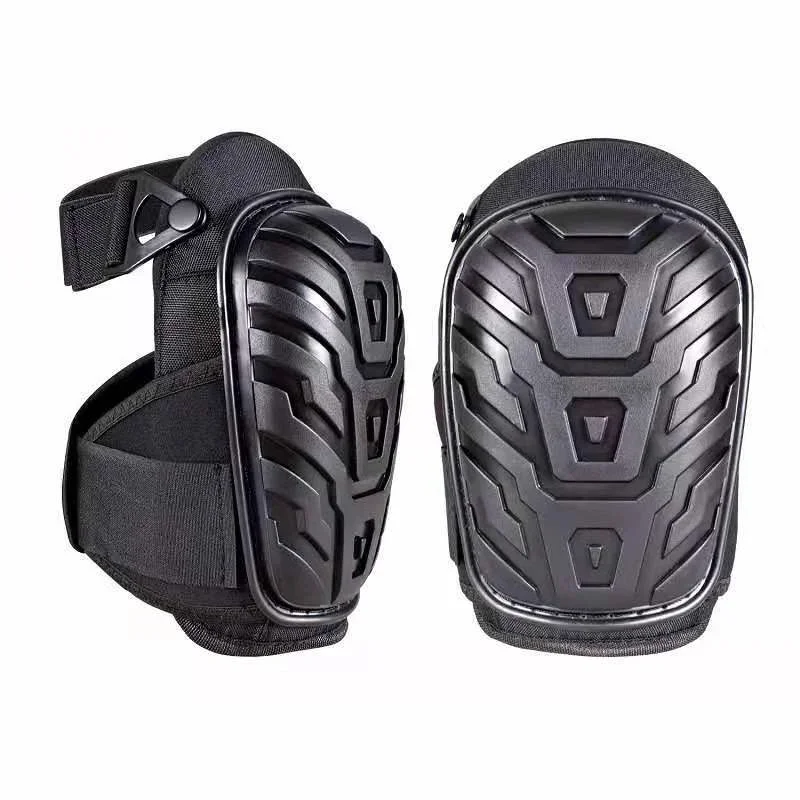 EVA Gel Cushion PVC Shell Knee Pads Professional Knee Pads with Adjustable Straps Safe for Heavy Duty Work