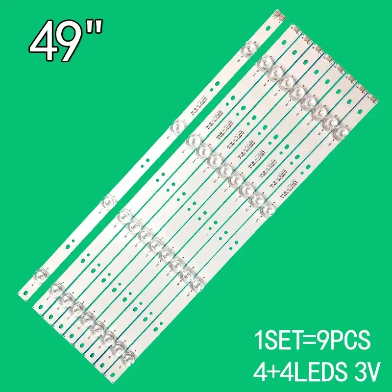 

LED backlight For ES-3233-B/4 C/4 JL.D49041330-105BS-M JLD49022330-105CS-M LDS-4966UHD LED50K560 LE-8815A 49DLED 0D22 MS-L2327