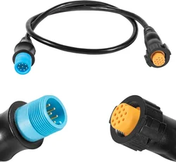 Adaptador de sirene para Garmin AIRMAR, 010-12122-10, 8 pinos XID para 12 pinos, ECHOMAP UHD, ECHOMAP Ultra