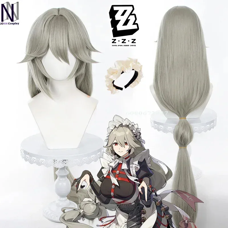 Zenless منطقة صفر الكسندريا سيباستيان رينا تأثيري حلي شعر مستعار فستان خادمة موحدة فيكتوريا التدبير المنزلي هالوين النساء الطرف