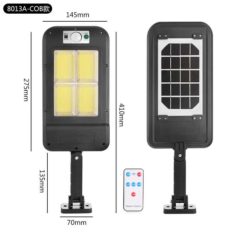 Remote Control Led Lights Wall Lamp Garden Decoration Outdoor Solarlight  Lamp Motion Sensor Sunlight Waterproof Spotlight Decor