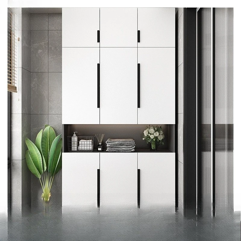 

Balcony locker bay window storage sunscreen cabinet rack sundries waterproof wall window cabinet