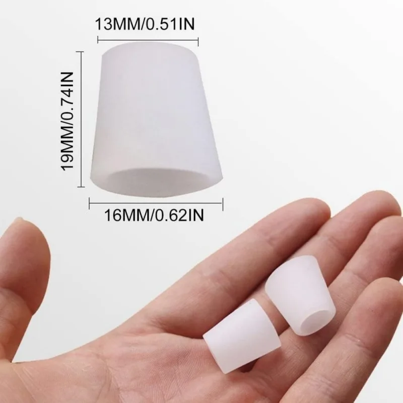 2/20 Protezioni per le dita dei piedi per camminare, allevia l'attrito doloroso Previene le vesciche dei calli Adatto per scarpe da ginnastica con tacco alto in pelle casual