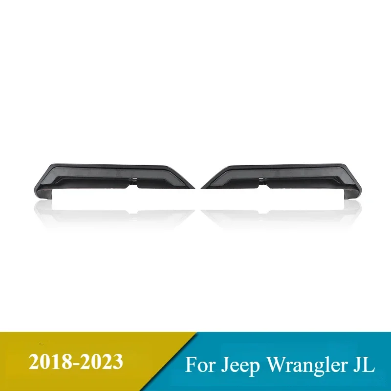 For Jeep Wrangler JL 2018-2023 Car Trunk Top Spoiler Wing Led Driving Brake Reverse Yellow Turn Signal Lamp Body Modification detail image 3