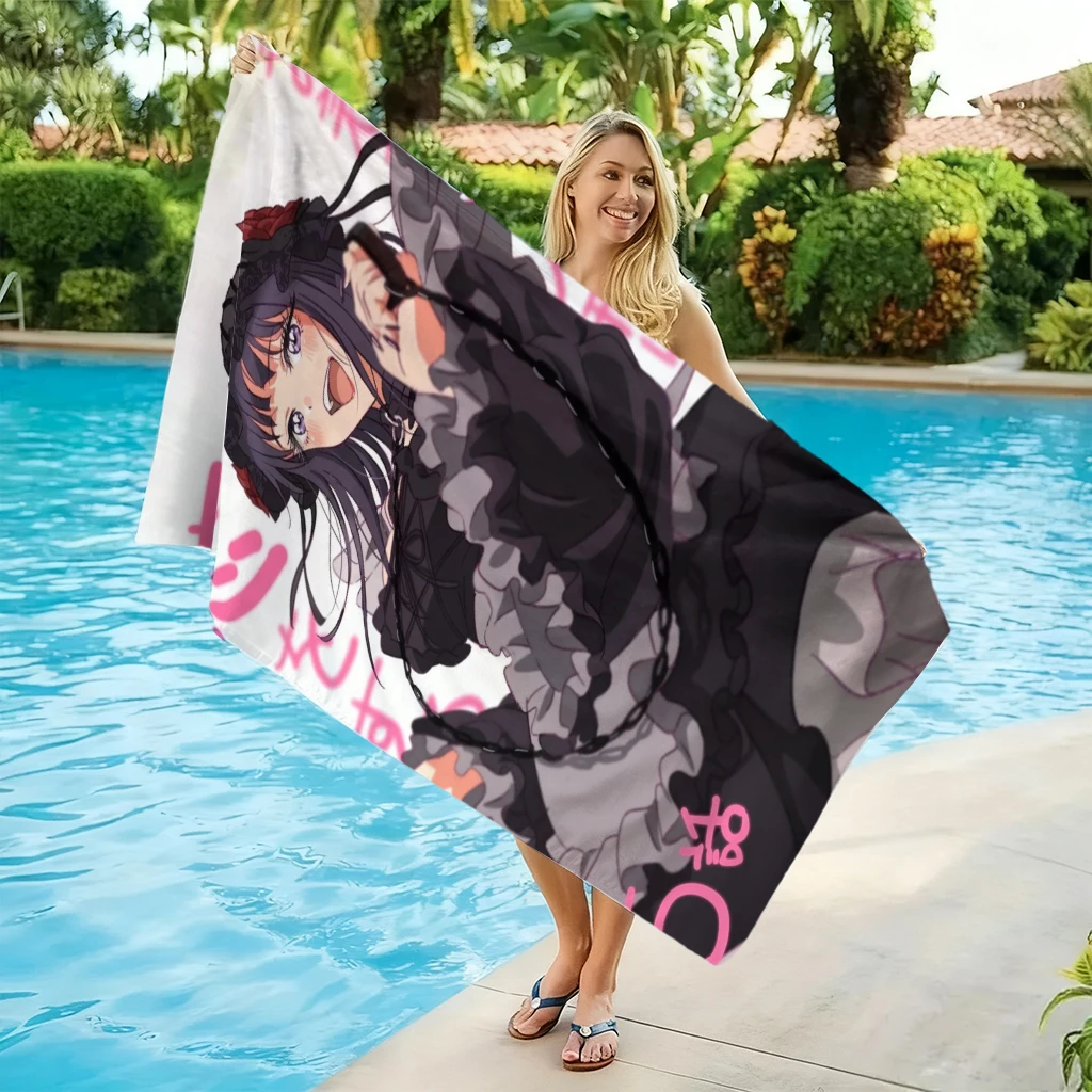 My Dress-Up Darling Marin Kitagawa Gothic Outdoor Beach Towel Anime Vertical Wall Hanging