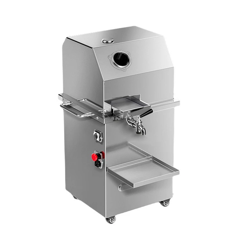 

Sugarcane juicer, juice residue separation, commercial desktop electric press, stainless steel vertical juicer