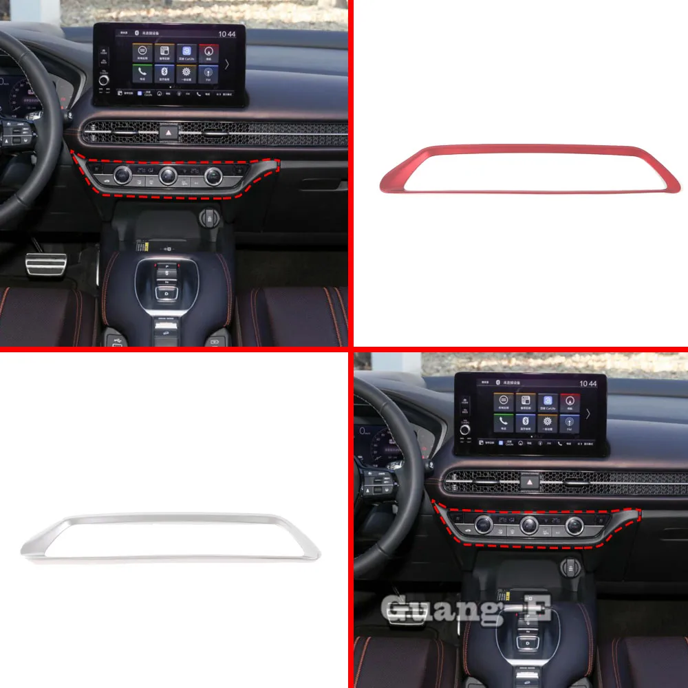 

For Honda XR-V ZR-V HR-V Vezel 2022 2023 2024 Front Air Conditioning Vent Cover Air Outlet Frame Car Accessories HRV ZRV