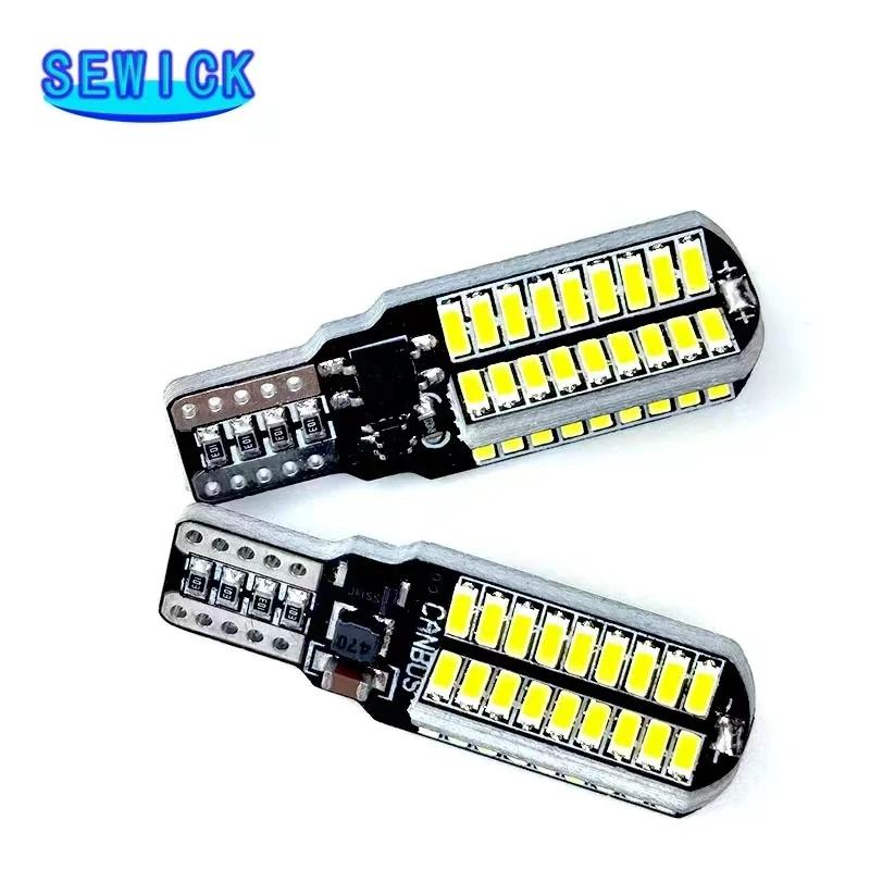 

100 шт. Canbus T15 W16W 921 912 T16 902 светодиодный лампы 72 светодиода 4014SMD супер яркие 6000 лм автомобильные задние фонари K белый 12 В