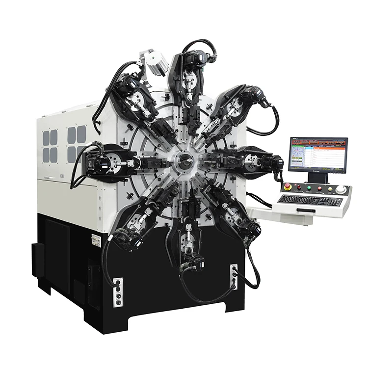 Automatic CNC1.2-4.0mm12 Axis Spring Forming Machine Wire Forming Machine Irregular Spring Battery Spring Making Machine