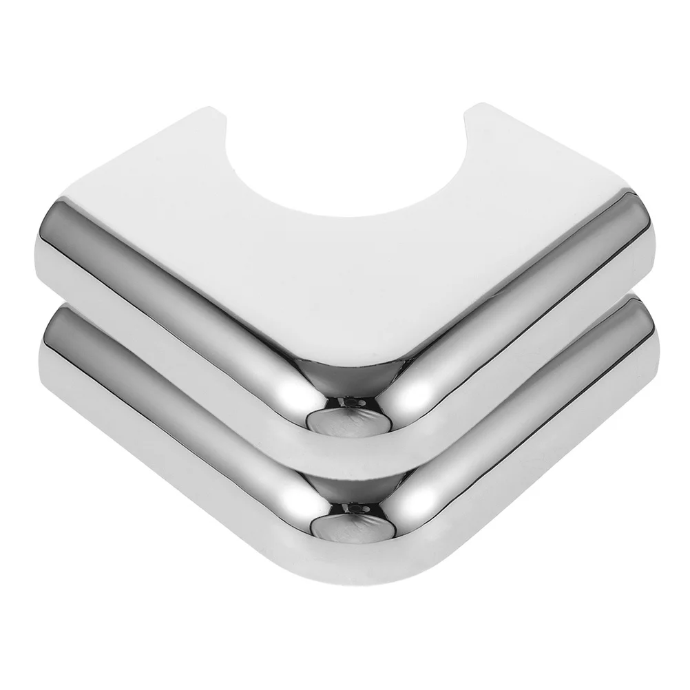 

2Pcs Pool Table Corner Protectors Metal Guards Replacement Parts for Snooker Tables Longevity and Aesthetic Enhancement