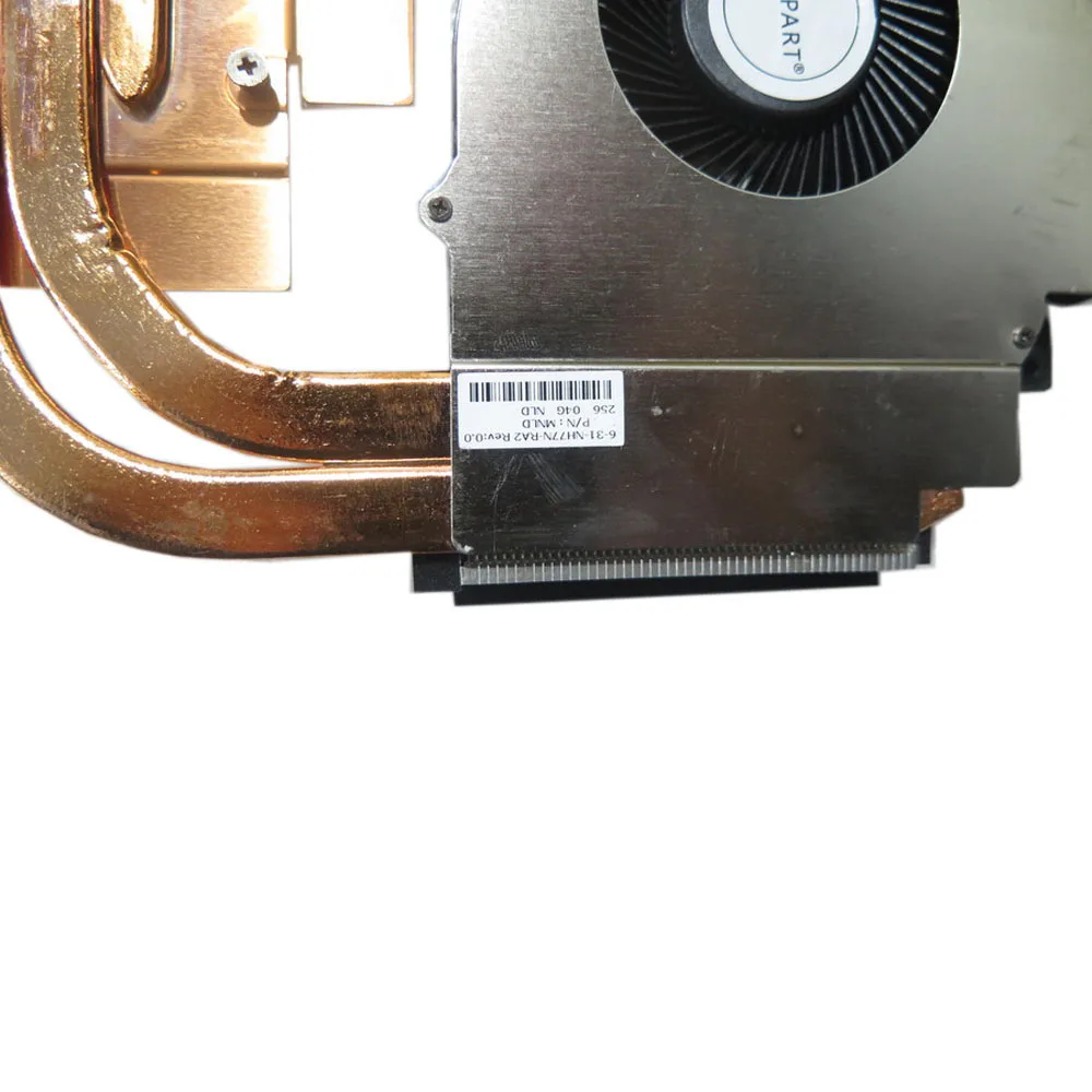 For 6-31-NH77N-RA2 MNLD DFS2001059P0T-FM2K DFS2001059P0T FM2K 4PIN DC5V 0.5A Laptop GPU Fan&Heatsink New