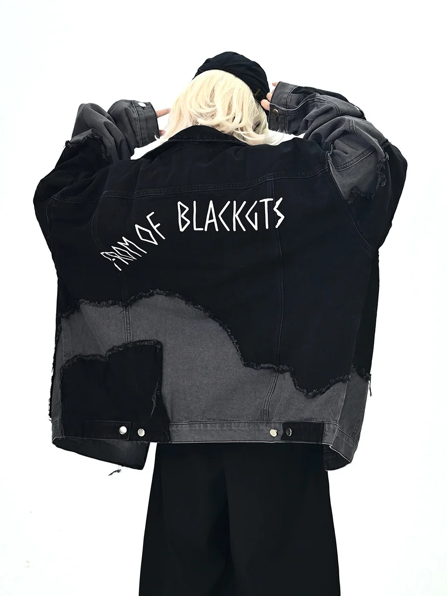 

Свободные женские джинсовые джинсы цвета Blo Street Sle, осень 2021, новинка Faion, корейский джинт для студентов, легкий уход, длинный свеч