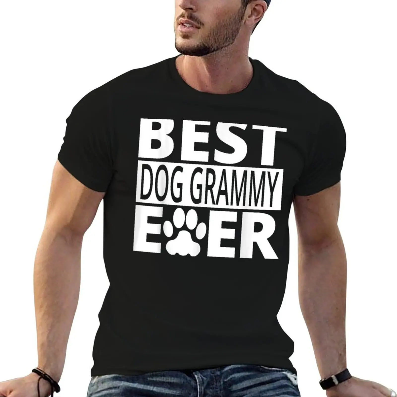 

Best Dog Grammy Ever Dog Grandma Gift T-Shirt man t shirts high quality luxury brand t shirts for man cotton soft T-Shirt
