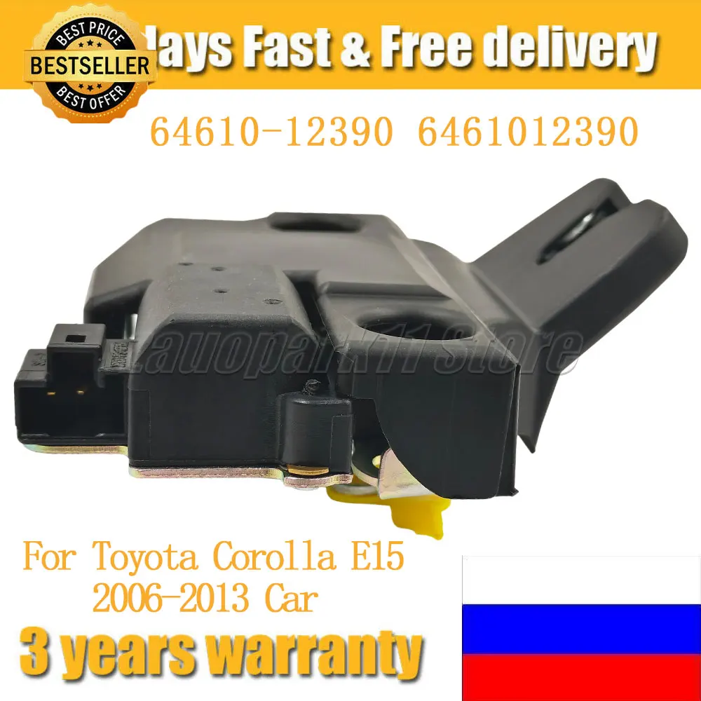 

Trunk Luggage Compartment Door Lock Assembly 6461012390 64610-12390 For Toyota Corolla E15 2006-2013 Car
