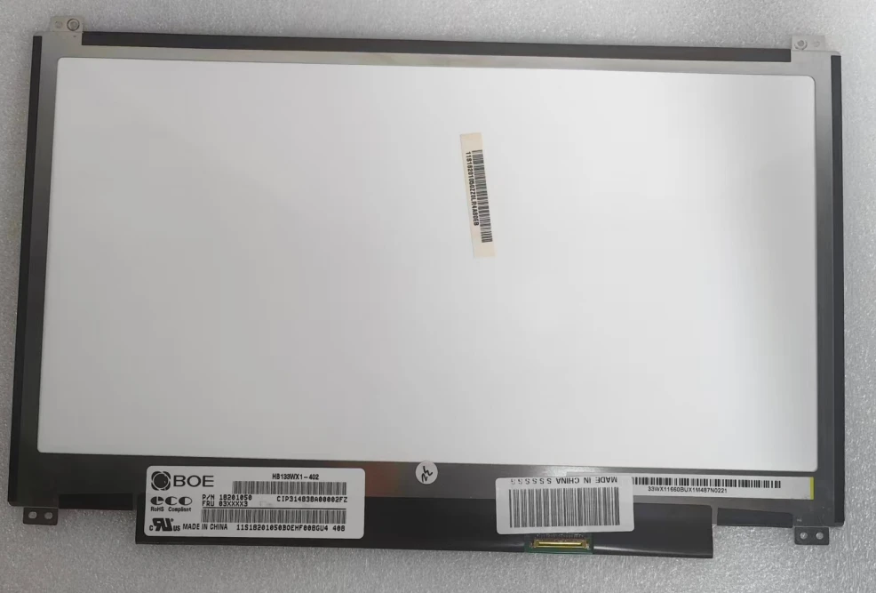 

13,3-дюймовый ЖК-экран для ноутбука, 30-контактный, 1366x768, N133BGE-EAB HB133WX1-402 B133XTN01.3 M133NWN1-R3 для ACER v3-371 MS2392