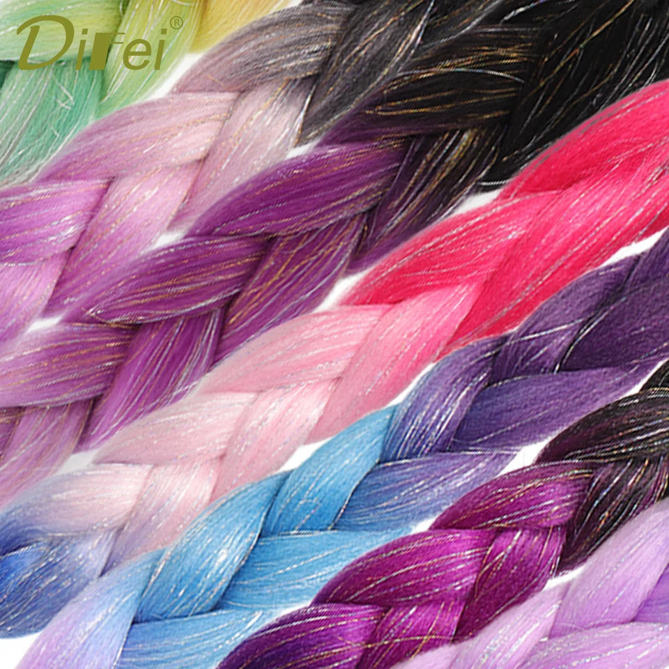 Big Braid Synthetic Wigs women Chemical Fiber High Temperature Silk Hand-woven Shiny Big Braid Hair Dirty Braid Wig Braided Hair