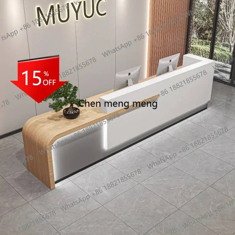 

Стойка ресепшн X173 для стоматологического кабинета, изогнутая, класса люкс, белая, для бутика, кофейни, коммерческая, мебель для ресепшн