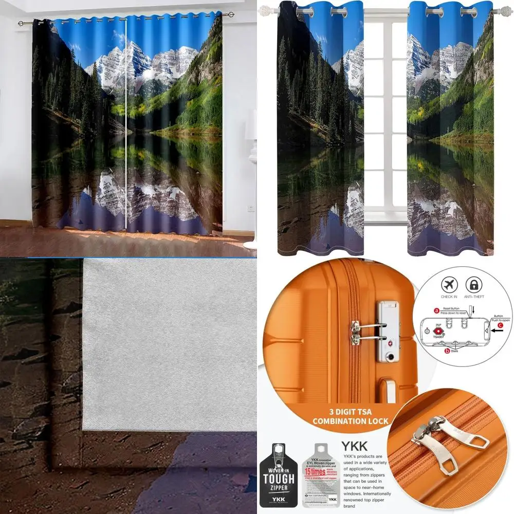 

4-piece lightweight hardside polypropylene travel suitcases with double spinner wheels and tsa lock, sunset orange