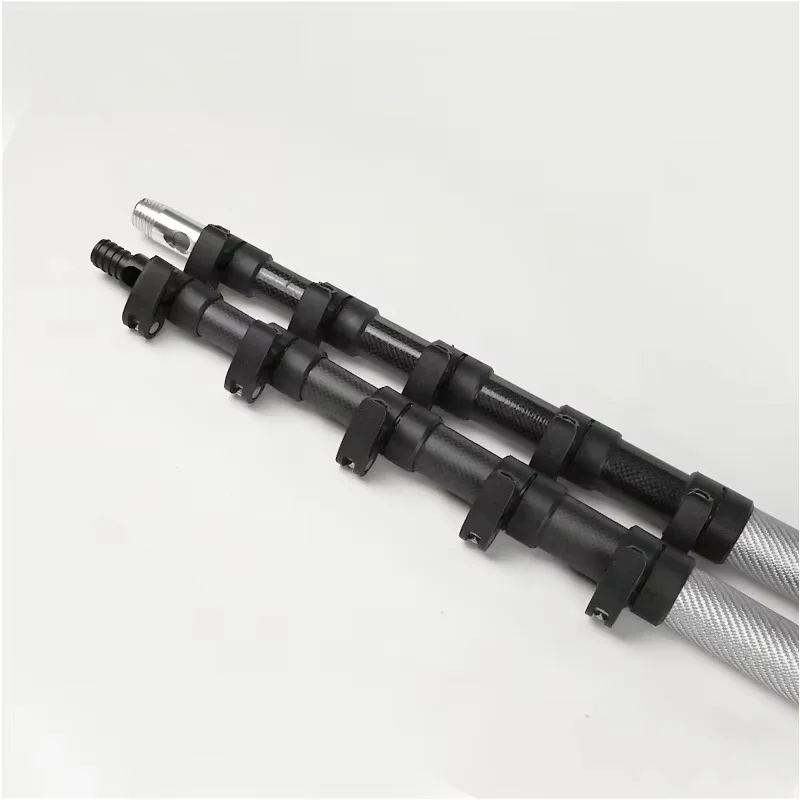 2-22M carbon fiber telescopic rod fiberglass telescopic cleaning tool extension rod