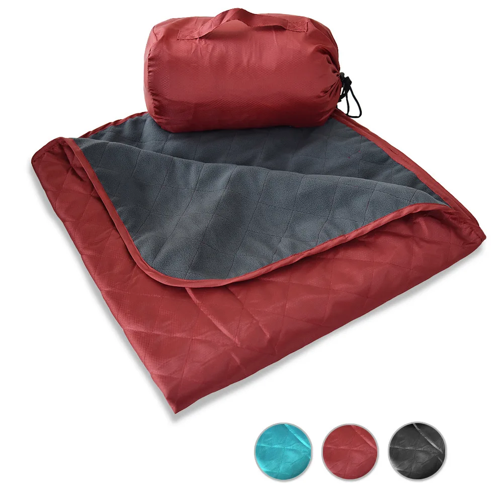 Air Conditioning Blanket for Mountaineering,Camping, Picnic, Moisture-Proof, Cold-proof, Warm,Fleece Mat,Office Sofa,Lunch Break