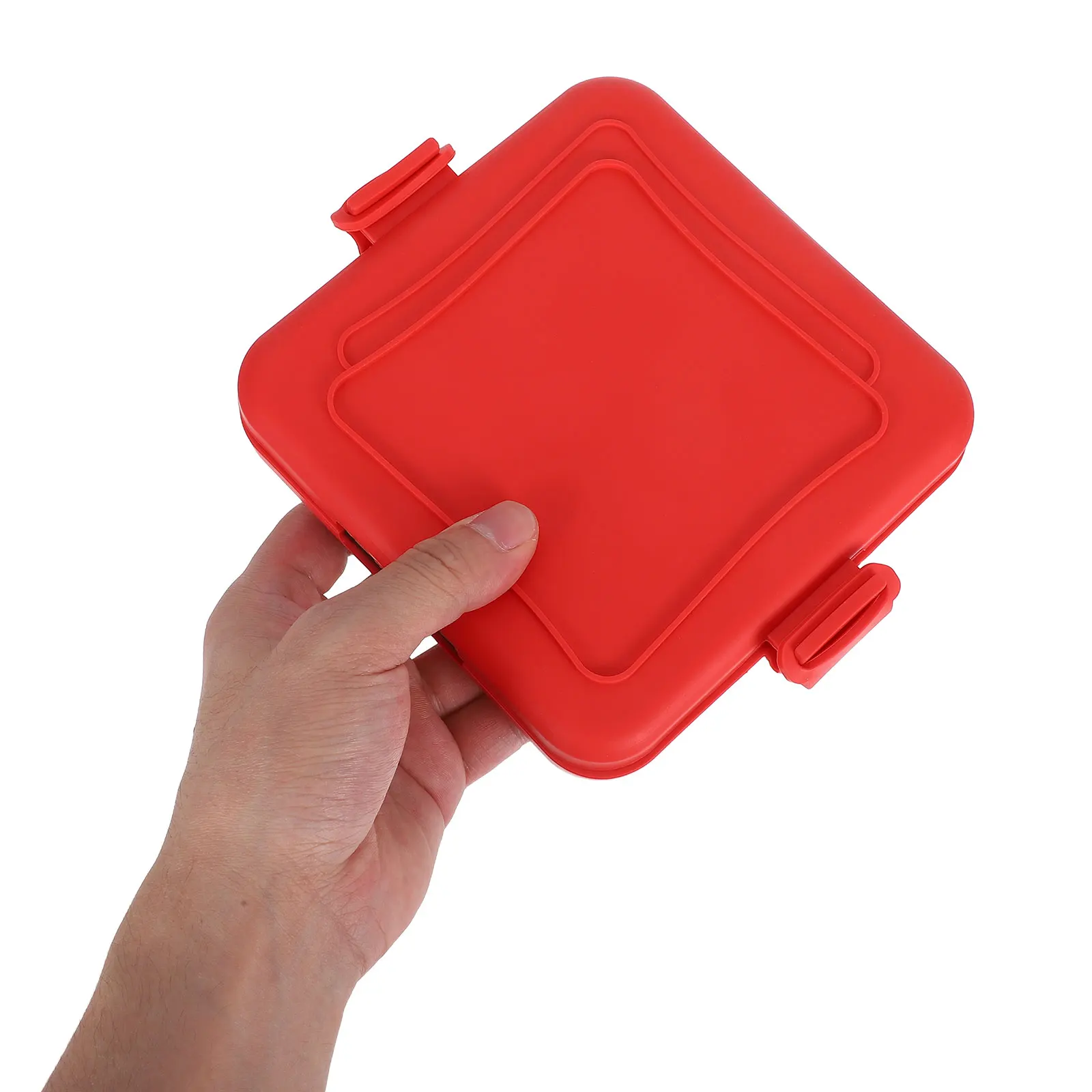 

Microwave Sandwich Maker Silicone Anti-Slip Quick Heating No Preheating Easy Clean Even Heat Wireless Design for Kitchen
