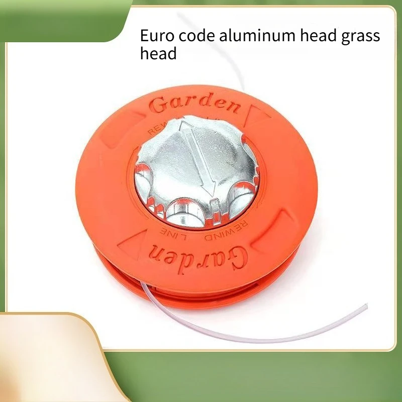 Universal lawn mower grass head European size aluminum no disassembly automatic nylon rope