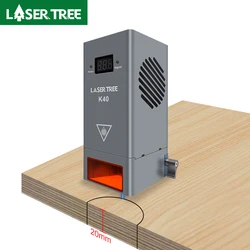 LASER TREE 20W 30W 40W Optical Power Laser Module with Air Assist 450nm TTL Blue Light Laser Head for Laser Engraver Cutter Tool