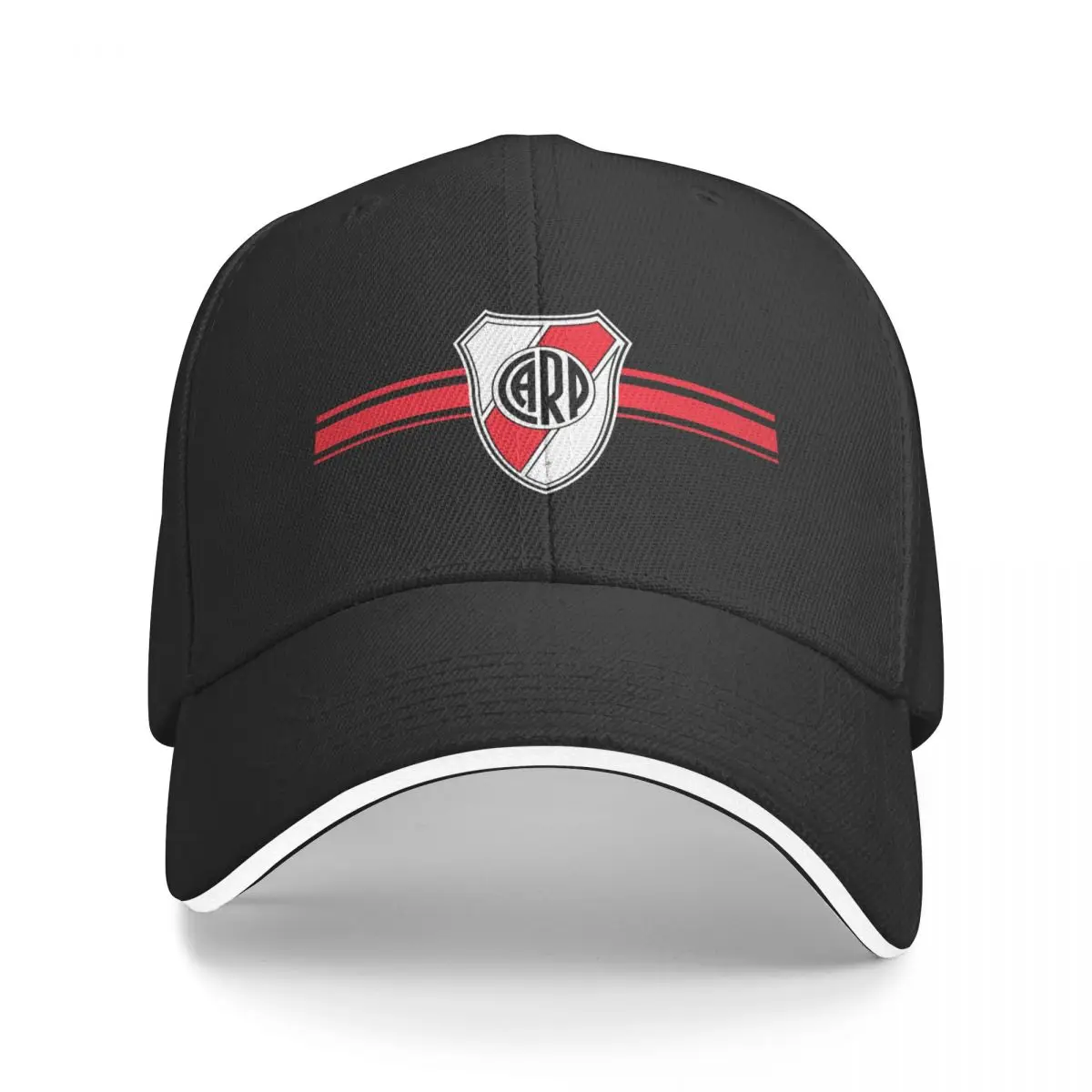 Stripes of my heart River Plate, Argentina Baseball Cap Custom Cap |-F-| Man Women's