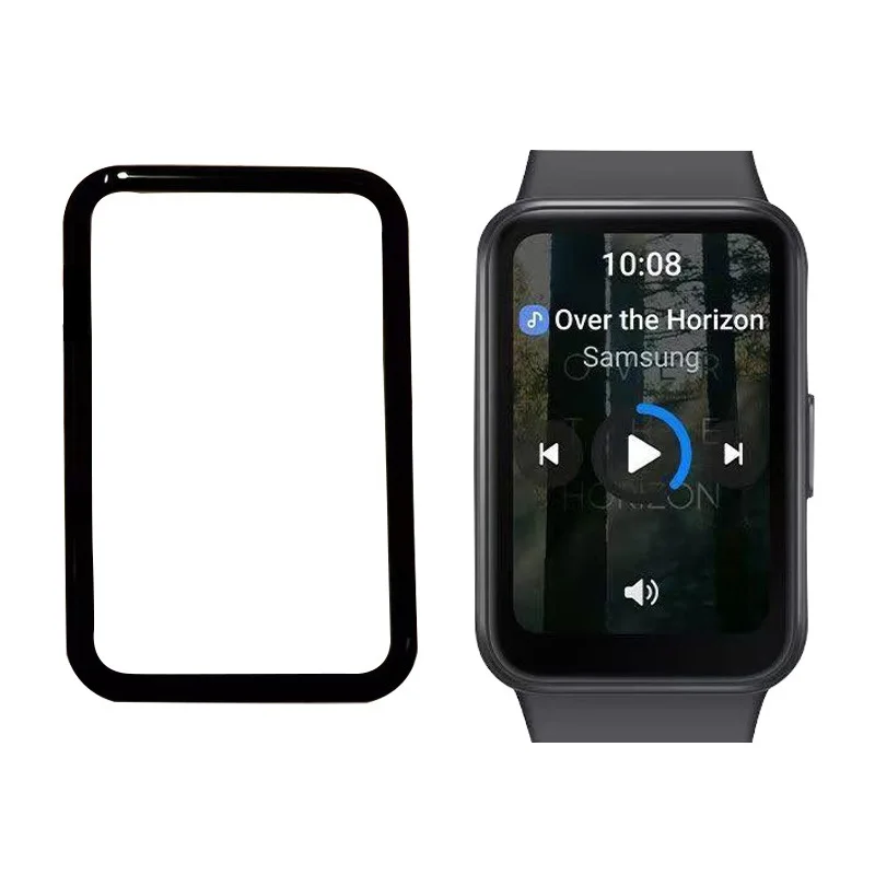 3PCS 3D Curved Edge Screen Protector for Samsung Galaxy Fit3 Smart Watch Full Cover HD Clear Soft Protective Film