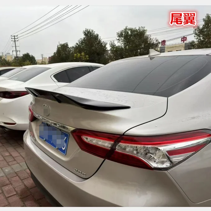 Rear Boot Lid Spoiler Rear Trunk Spoiler R style For Toyota Camry 8th Gen 2018 2019 2020 2021 2022 2023 year