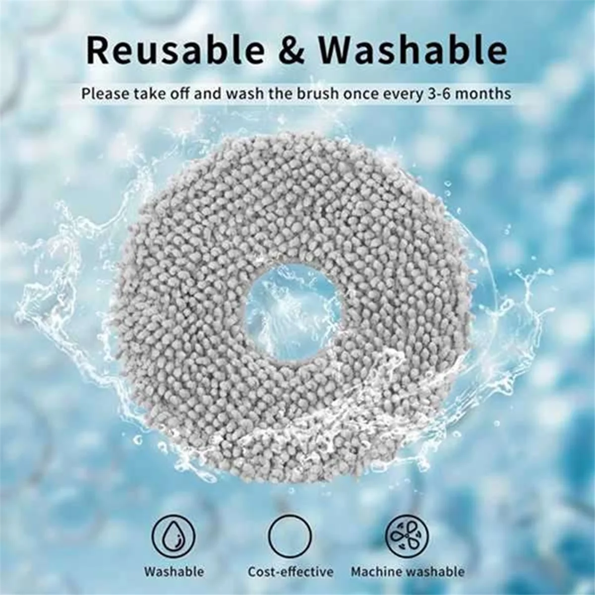 4 шт. комплект ткани для швабры для Roborock Qrevo S Qrevo Slim Qrevo Maste, пылесос, аксессуары для швабры, запасные части