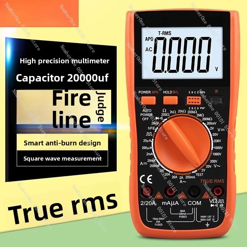 Victory Digital Multimeter Set – VC9801A, High-Precision VC9807A, Digital VC9806, Universal Multimeter VC9808