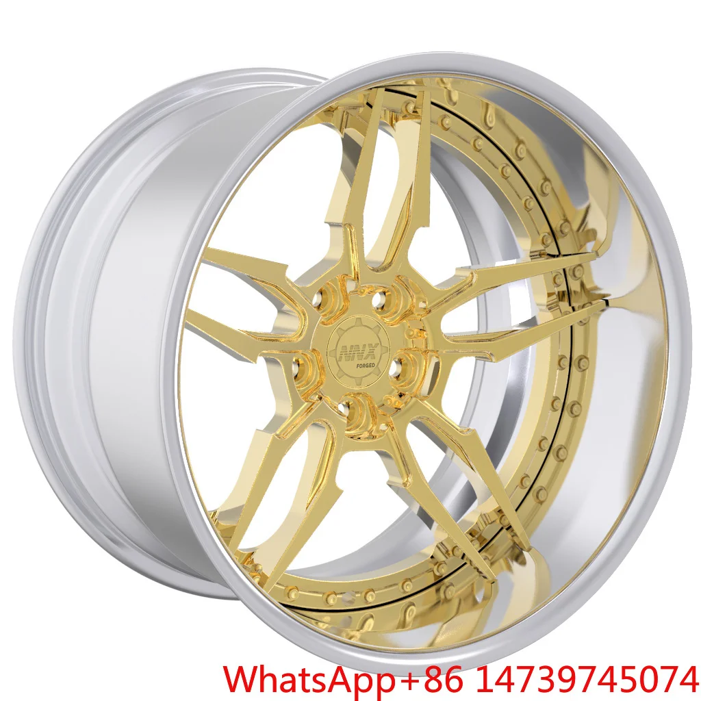 Performance WheelsNew Style Vacuum Electroplating Gray 19 20 21 22 23 24 Inch Aluminium Wheels For Trucks 5*112mm Forged Wheel