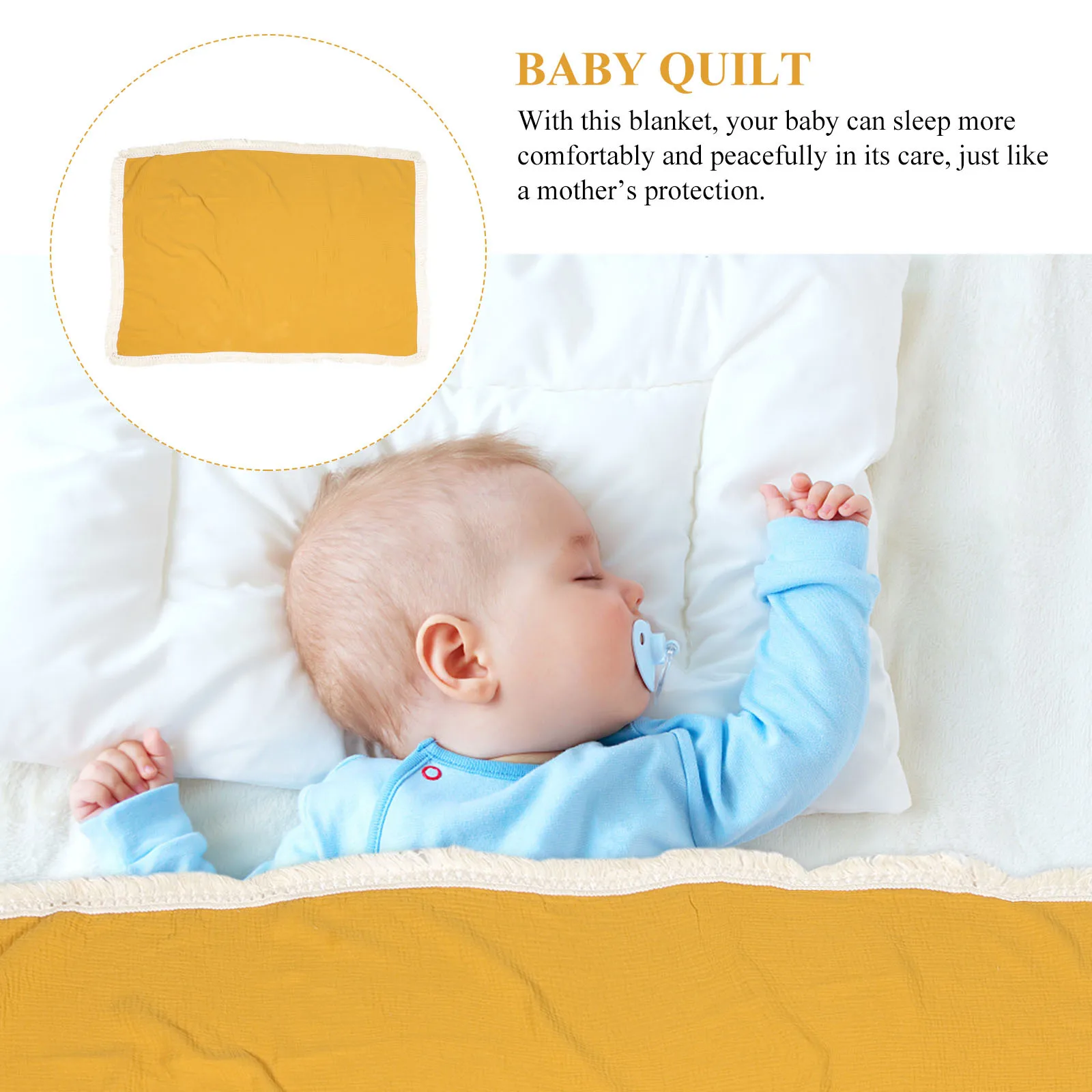

Baby Blanket Tassel Newborn Cotton Material Soft Swaddle Blanket Breathable Infant Sleeping Quilt Baby Quilt Crib Bedding Set
