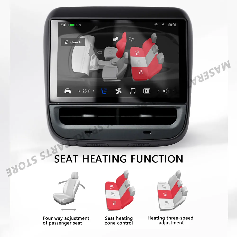 For Tesla Model 3Y PLAID 7.0 Rear Intelligent Entertainment System Rear Multimedia Car Display Screen Multifunctional Adjustment