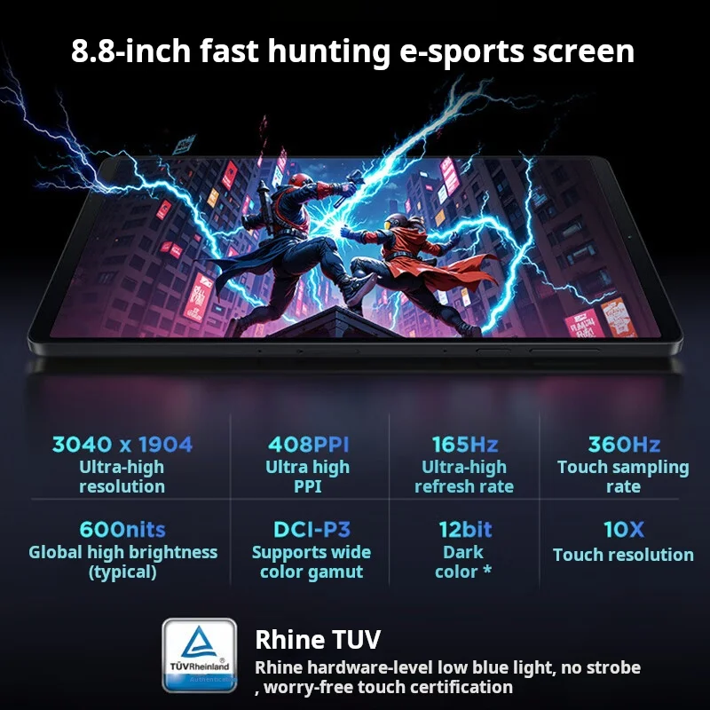 Lenovo lEGION Y700 Fourth generation 8.8-inch gaming tablet with