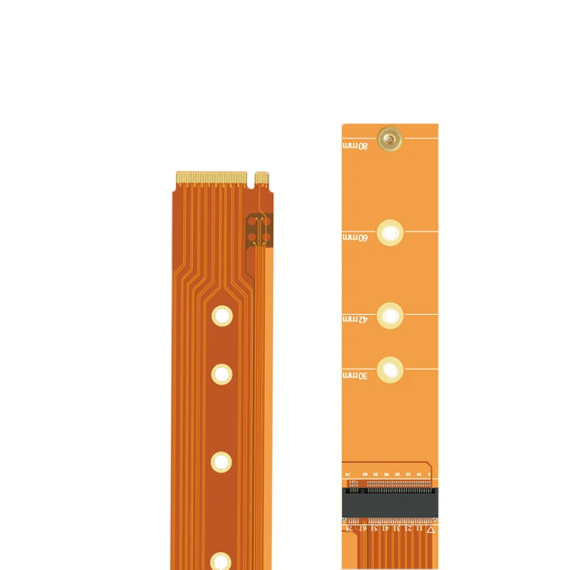 M.2 NVMe Extension Cable Ngff Mkey 2242/2280 Interface To SSD High Speed Transmission Adapter Card Extender Extend Cable 30cm