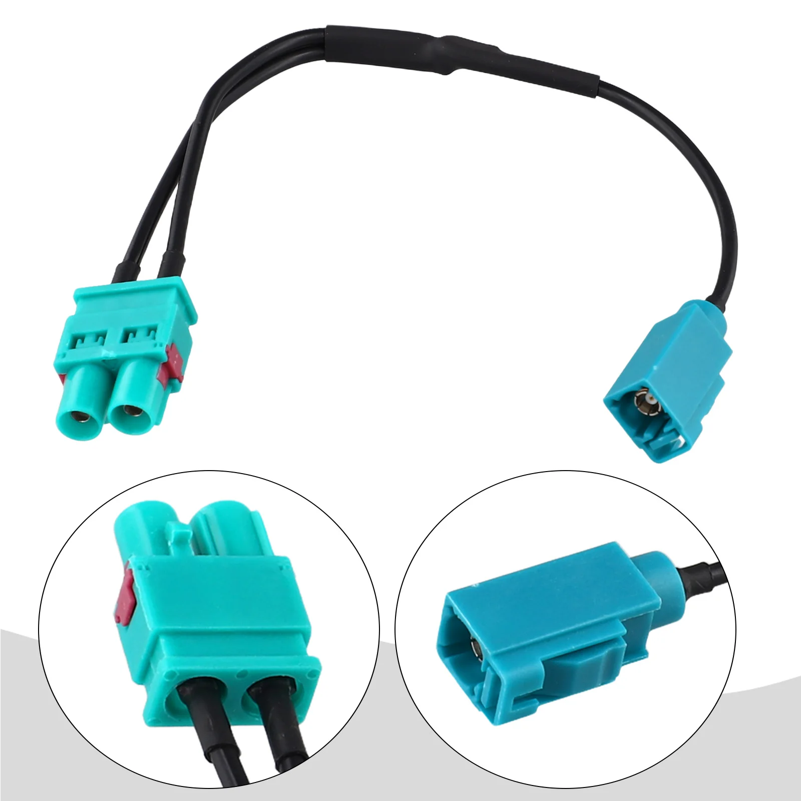 1pcs ForFakra FemaleTo Male Conversion Cable Radio Antennas for amplifier Adapts For Seat For Skoda RCD510 RCD310 RNS510