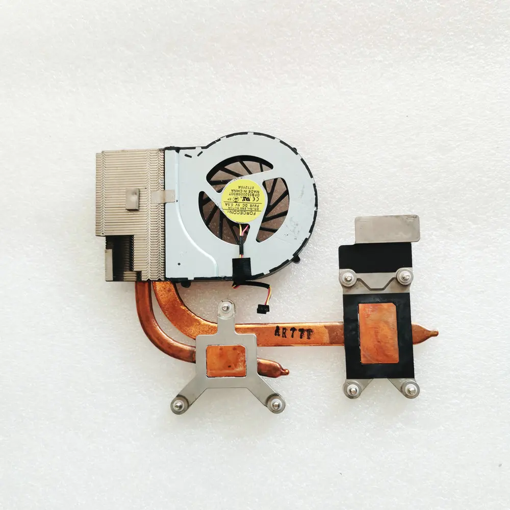 For HP pavilion DV6 DV7 dv7-4000 DV6-3000 cooling heatsink with fan 609965-001 633075-001 3MLX6TATP70 FCNLX67