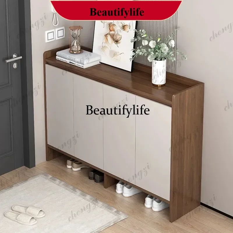 Vintage Storage Shoe Rack Cabinets Wooden Luxury Organizers Sturdy Shoe Rack Professional Interior Zapatero Unique Furniture