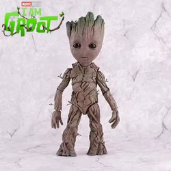 Guardians Of The Galaxy Groot Action Figure Toys Large 24cm Cute Small Tree Man Statue Model Doll Collectibles Ornament Gifts