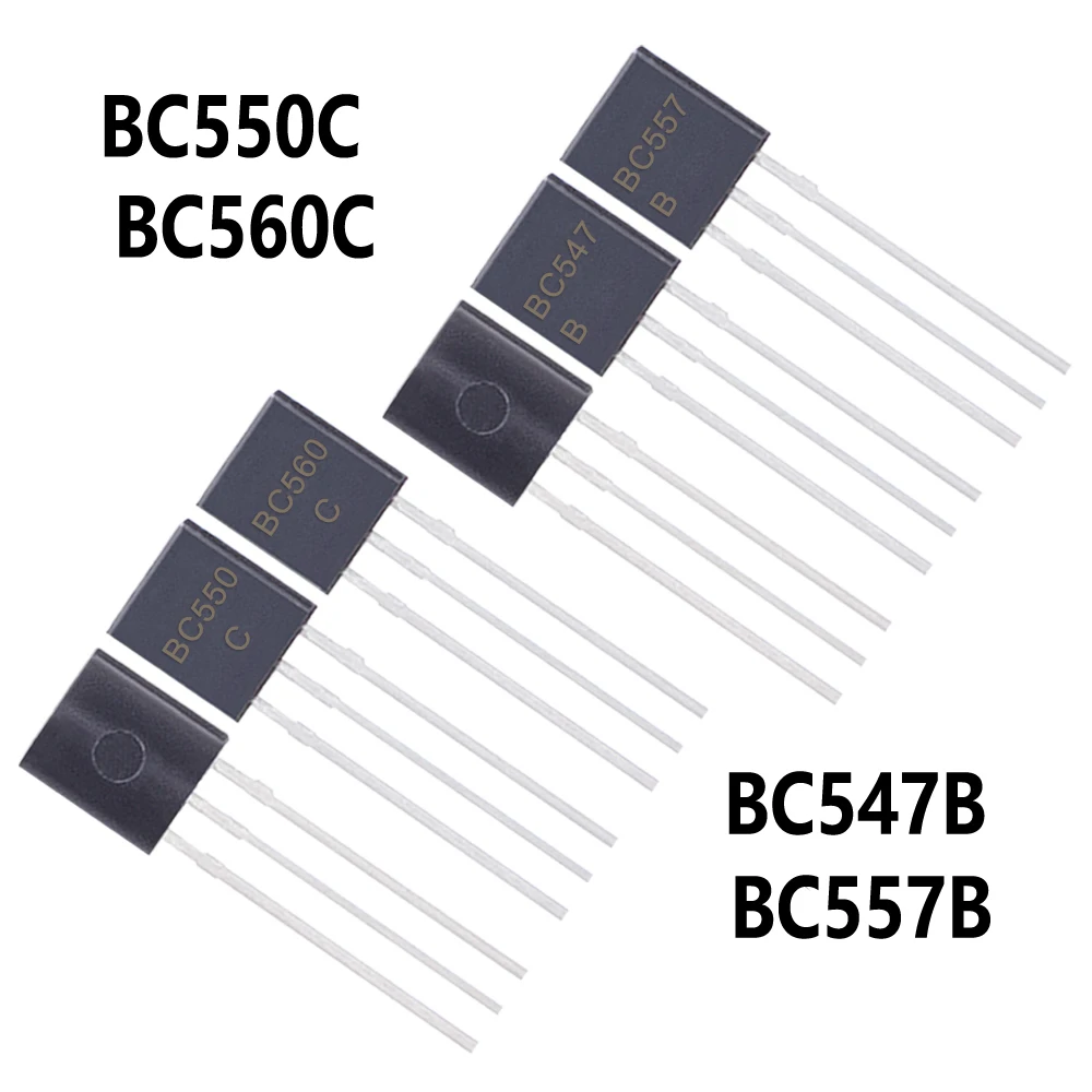25set TO-92 BC550 BC560 BC547B BC557B BC550C BC560C TO-92 BC547 BC557 TO92