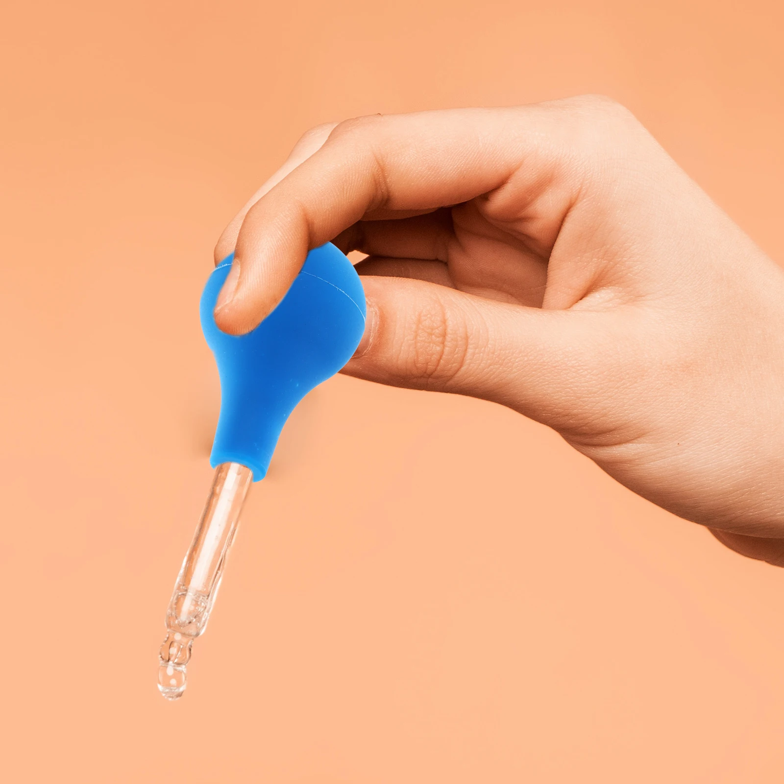 

10 Pcs Pipe Drip Metering Laboratory Pipettes Graduated Blue Dropper Silicone Replacement Bulb Light