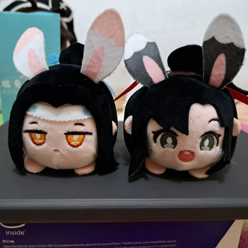 10ซม.Mod Dao Zu Shi Plushของเล่นLan Wangji Wei Wuxian Plushของเล่นGrandmaster Of DemonicการเพาะปลูกMerch Plushieตุ๊กตาจี้Gi