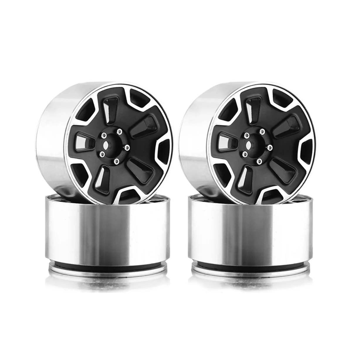 

232G/Pc Heavy Duty 2.2In Beadlock Wheel Rim Hub for 1/10 RC Crawler Car Axial SCX10 Wraith Capra RR10 RBX10 TRX4