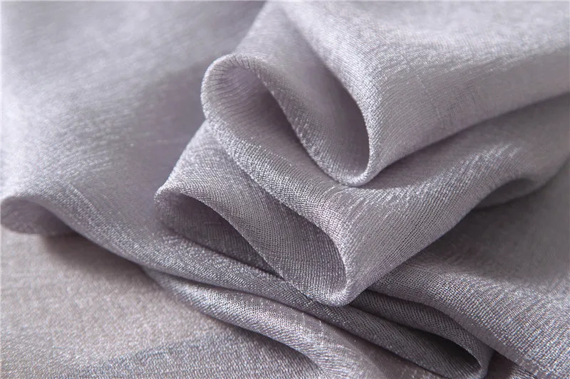 2023 luxus Marke Frauen Mode Schal Plain Solide Seide Leinen Schals Schals Sommer Dame Bandanas Pashmina Foulard Hijab 180*90 cm – Detail 15