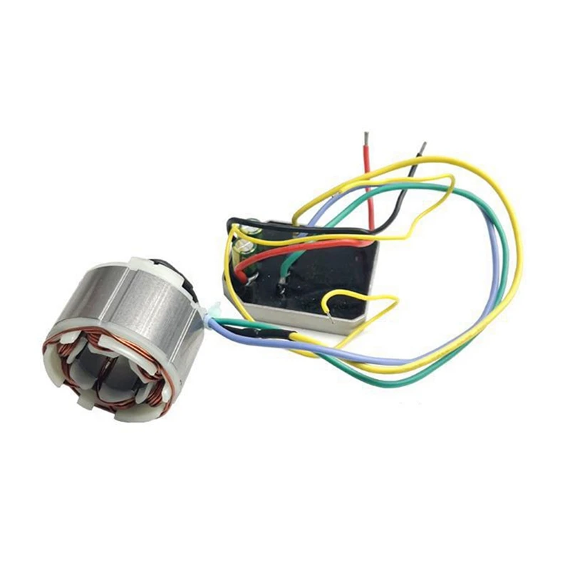 Brushless Electric Chain Saw Motor Assembly, lítio, Control Board, acessórios de substituição, 12"