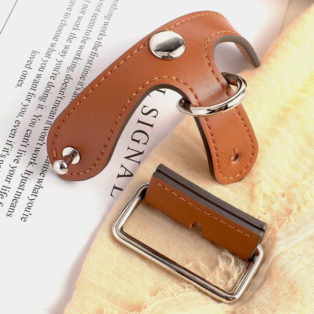 Bag Accessories Cow Leather Box Shape Modification Buckle Shoulder Strap Bag Strap Belt for Bride a Brace Crossbody Bag Handbag