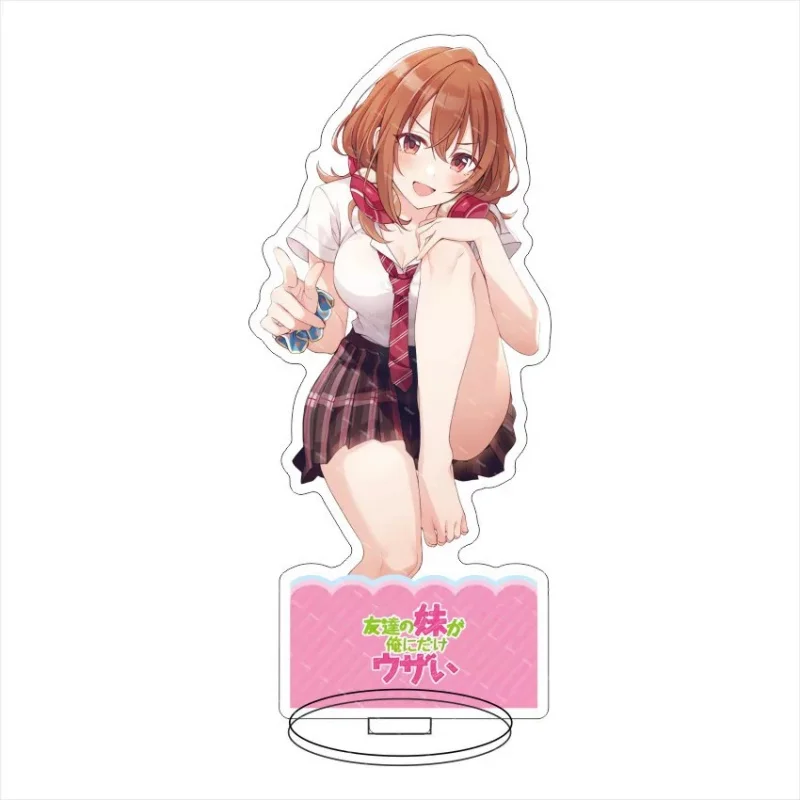 Tomodachi no Imouto ga Ore ni Dake Uzai Acrylic Standee Model Plate Transparent Desk Decoration Collection Present Keychain